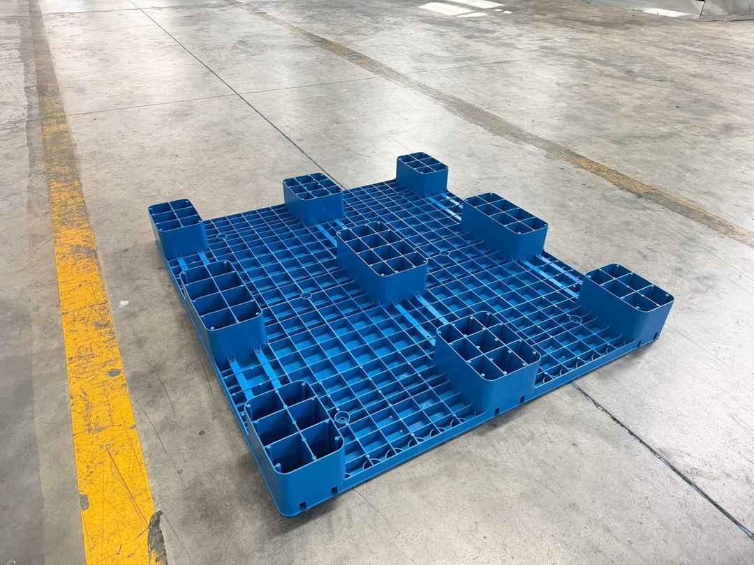 昆明轻型货物周转九脚平板托盘厂家直销(图2)